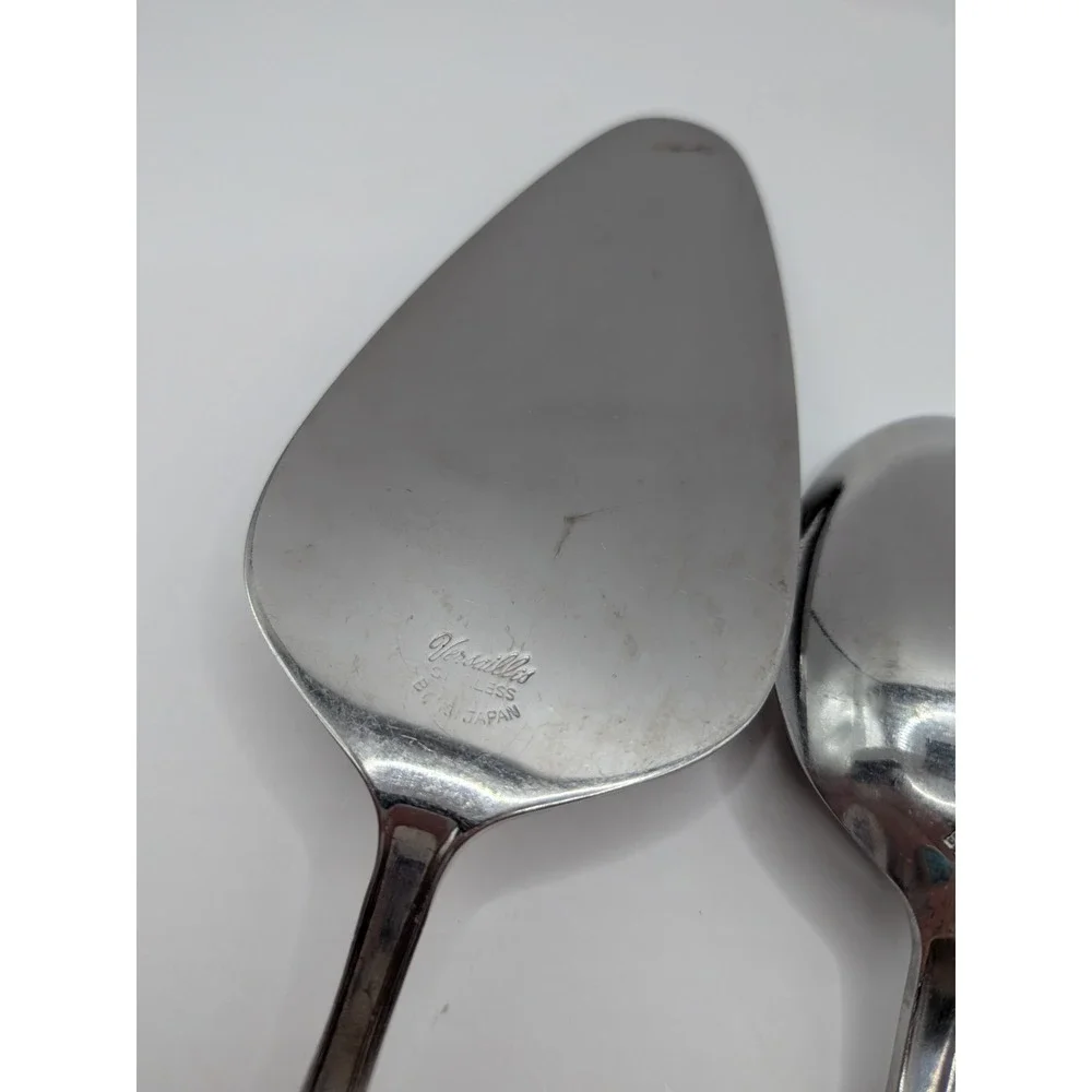 MSI Japan Versailles Stainless‎ Steel Cake Server Tablespoon Teaspoon Soup Spoon